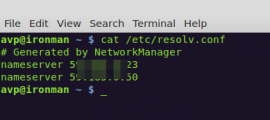 Listing DNS servers IP addresses from Linux command line