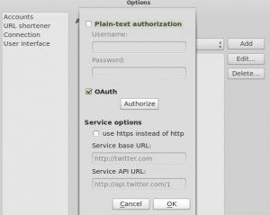 Using OAuth for Qwit
