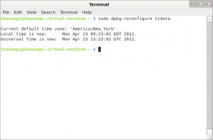 How To Configure Your Time Zone From Terminal In Linux Mint / Ubuntu