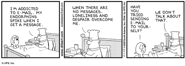 Email addiction : funny