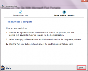 Microsoft Fixit Portable - How To Use