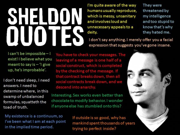 Funny Sheldon Quotes