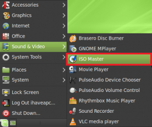 Iso master для linux как пользоваться