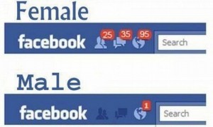Facebook men vs women