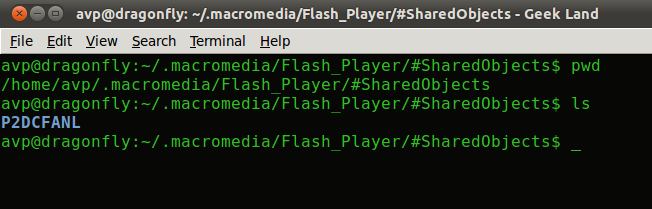 Location of Flash cookies in Linux Mint, Ubuntu