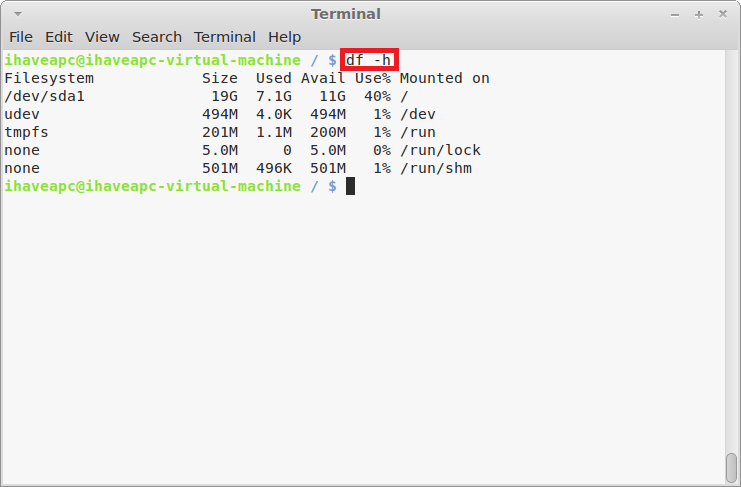 How To Quickly View Partition Utilization In Linux