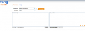 Bing Translator