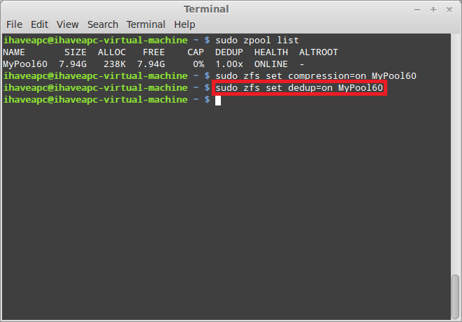 Installing And Using ZFS In Linux Mint / Ubuntu â€“ Part 4