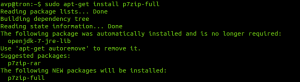 install p7zip