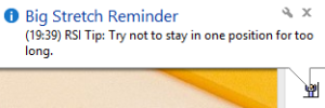 micro break reminder micro break reminder