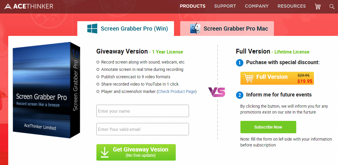 easy grabber pro 2.0 software for mac