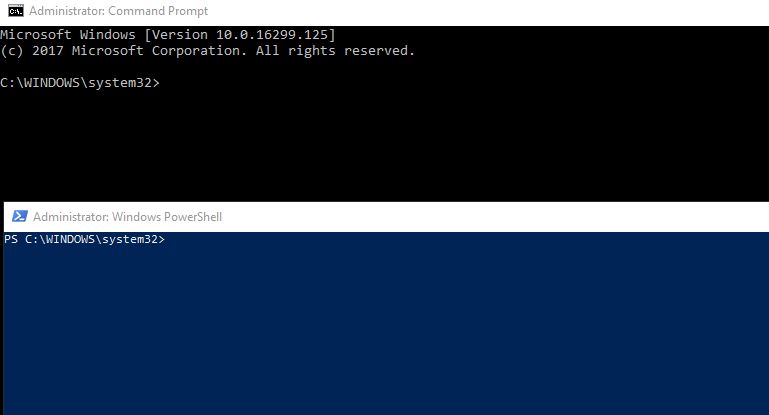 How To Switch Between Command Prompt And Windows PowerShell In Windows