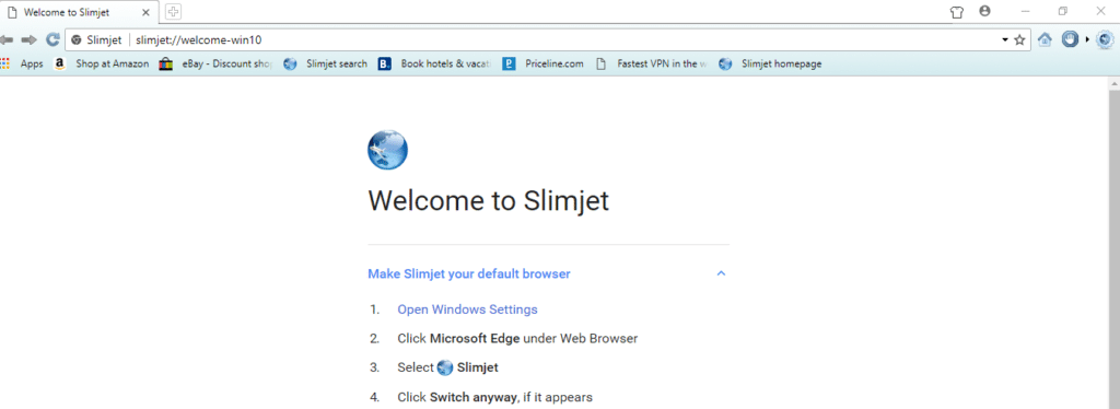 Slimjet browser