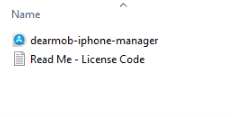 giveaway version of DearMob iPhone manager