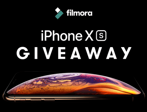 Filmora iPhoneXS giveaway