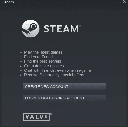 launching steam client in linux mint