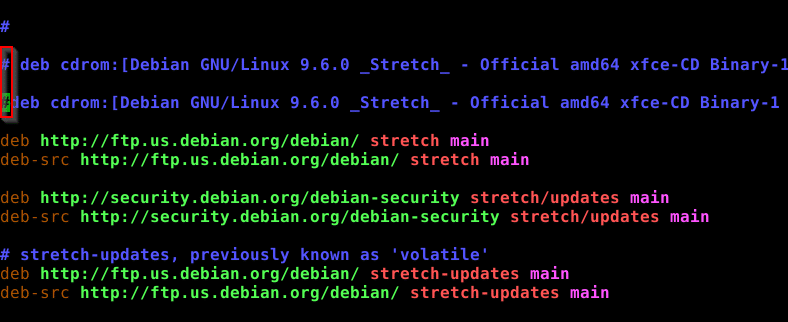 debian repository