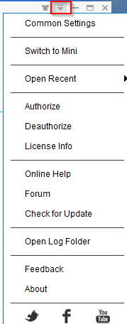 common settings in DVDFab 