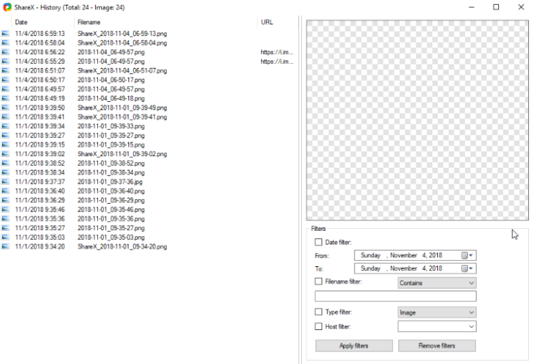 sharex screen recording settings fps