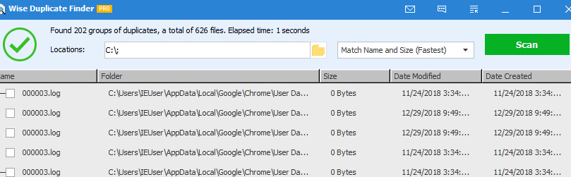 Wise Duplicate Finder Pro 2.0.4.60 for mac download
