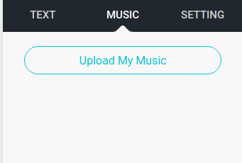 uploading custom music to be added to videos in FlexClip 