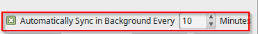 enabling auto syncing TomBoy Notes in Linux Mint