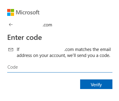 passcode prompt for verifying identity for syncing passwords in Windows 10