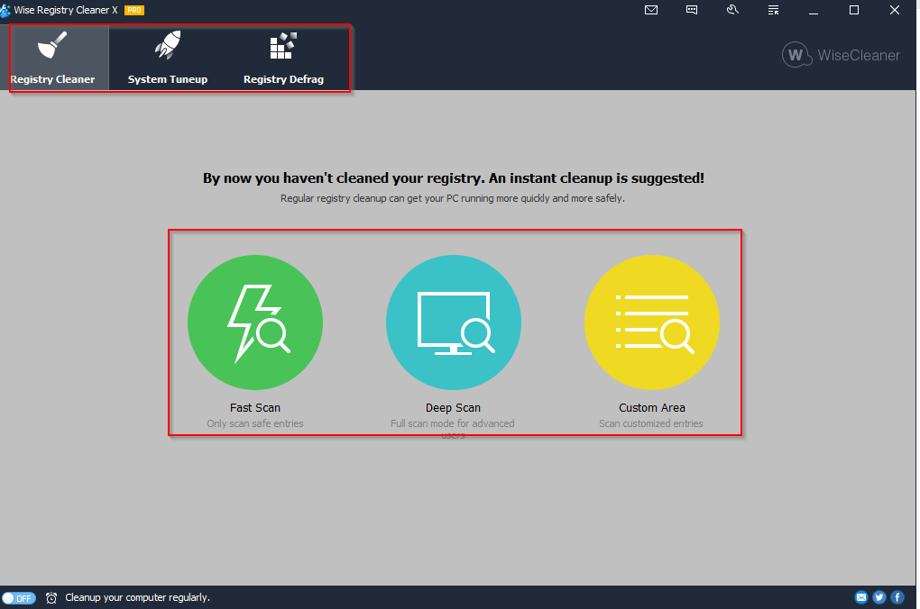 wise registry cleaner free vs pro