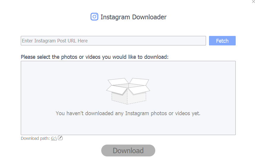 Instagram Downloader in  IOTransfer 3