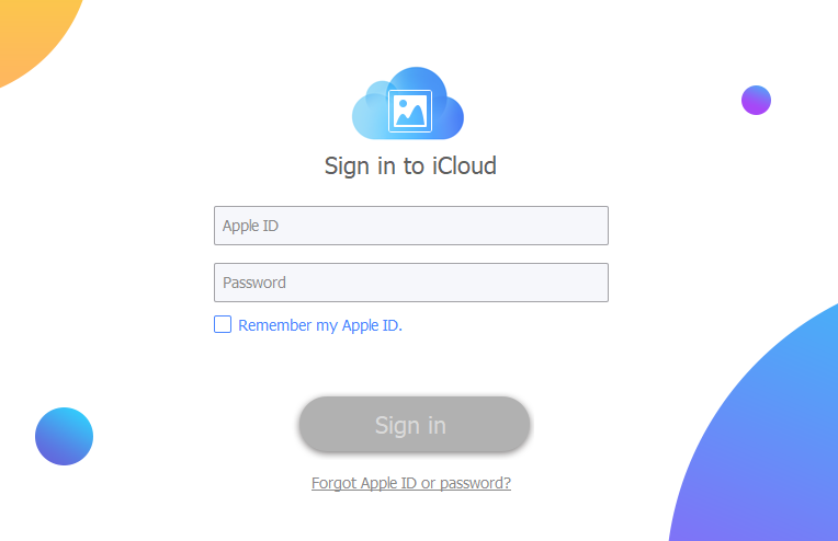 iCloud Photo Manager tool in  IOTransfer 3