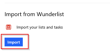 wunderlist email tasks