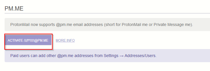 protonmail use own domain