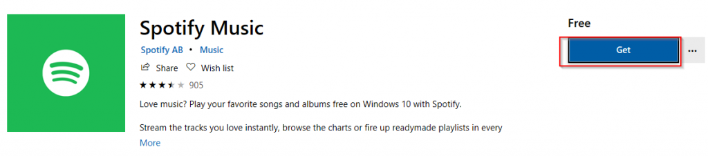 install spotify windows