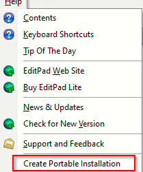 editpad lite search options