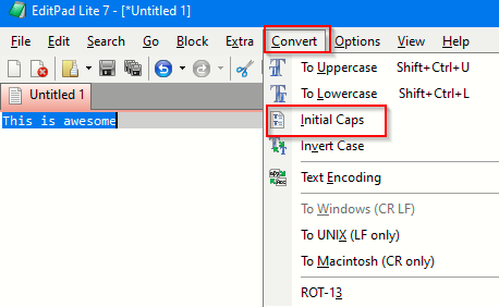 editpad lite use syntax highlighting