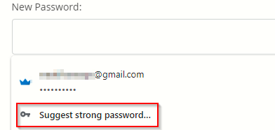 strong password generator google