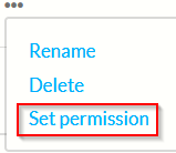 change device permissions for Sync desktop client