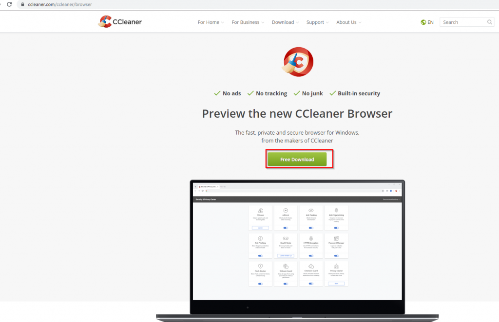 C Cleaner Browser