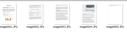 document pages converted to images using Batch Word to JPG Converter