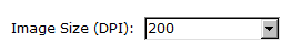 changing the DPI settings for output images in Batch Word to JPG Converter