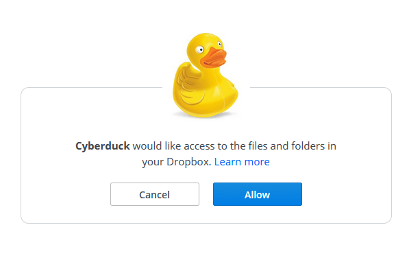 cyberduck webdav client