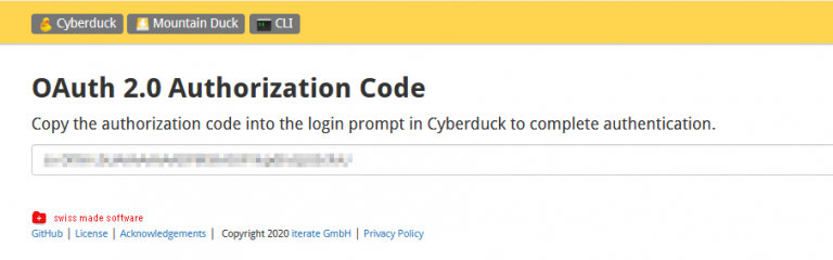 connect cyberduck to s3