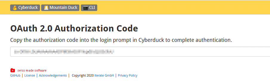 cyberduck google drive