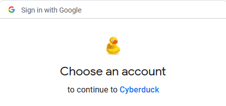 cyberduck aws