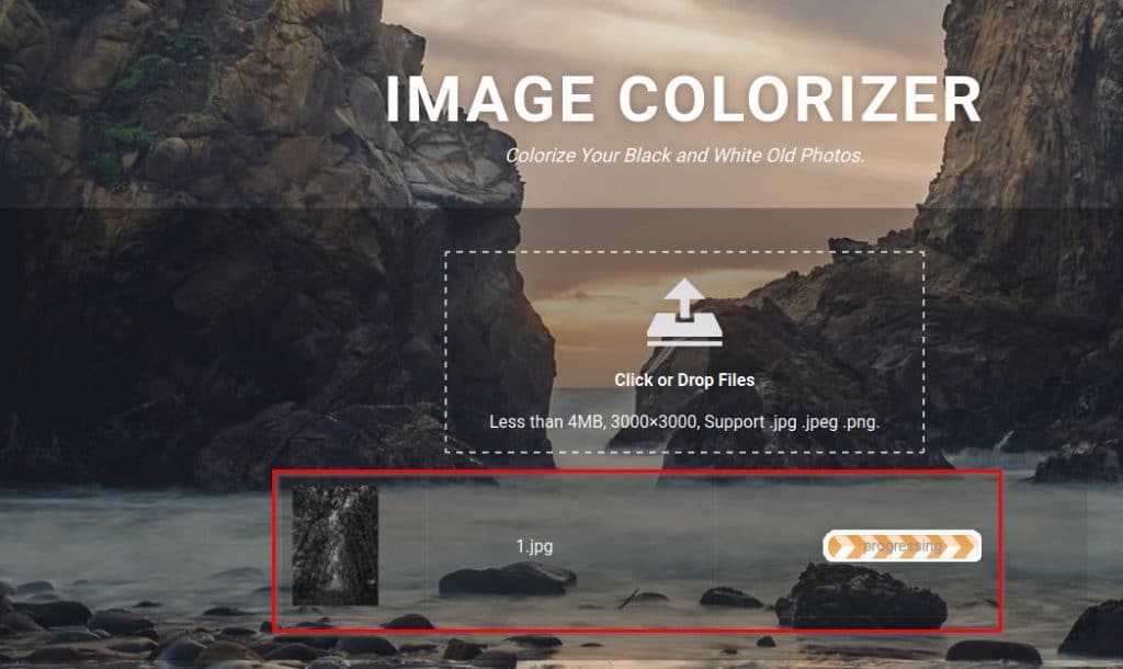 online picture colorizer