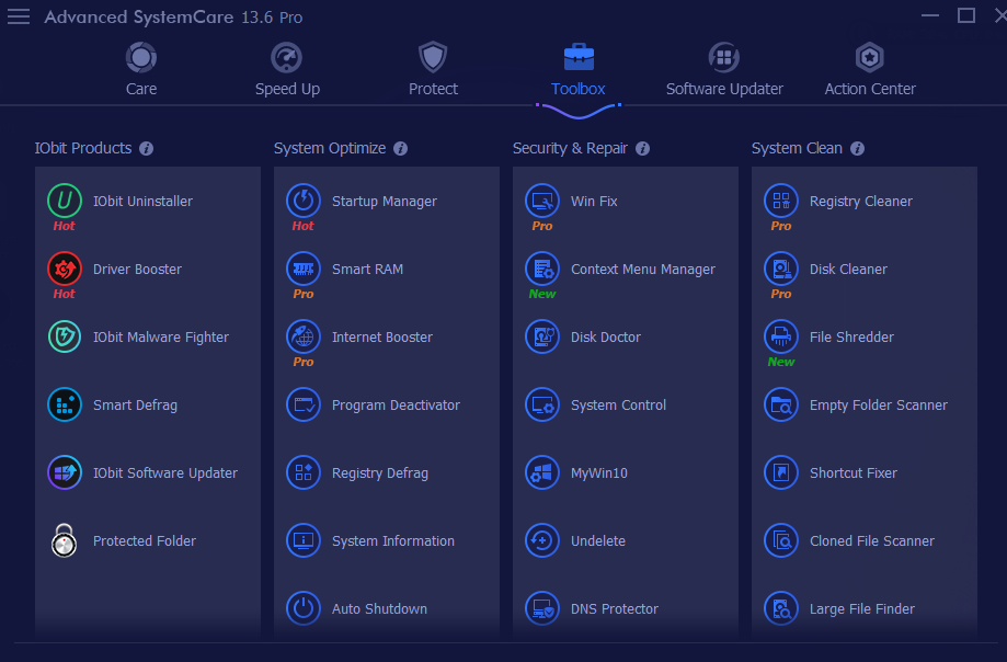 toolbox in ASC 13 for downloading other utilities