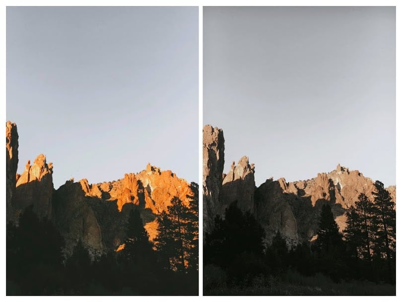enhanced image vs original image processed using AI Image Enhancer