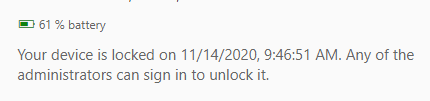 device details using Find My Device