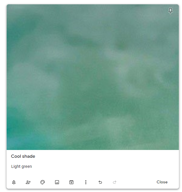 adding an image note in Google Keep