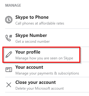 how to change skype name 2020